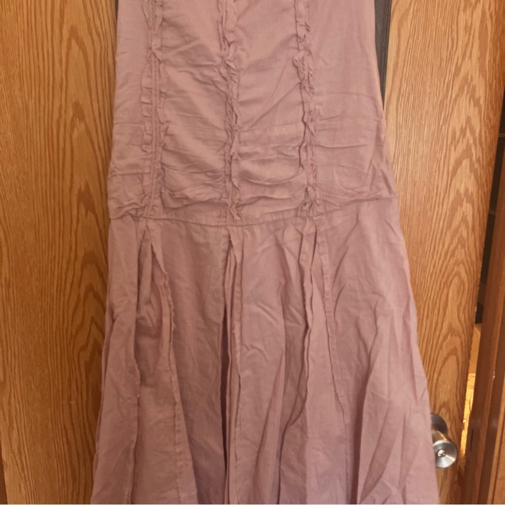 Free People Vibes- Studio Y Strapless Midi Dress - Picture 2 of 8